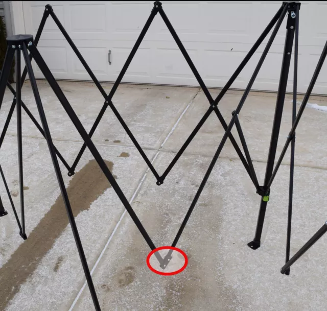 Ozark Trail First Up EZ-UP Canopy Gazebo Tent Truss Connector Replacement Part 2