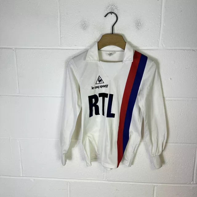 Vintage Paris Saint Germain Football Shirt Le Coq Sportif 1981/82 Home PSG 80s