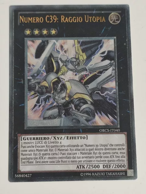 Yu-gi-oh! Numero C39 Raggio Utopia ULTIMATE - Italiano Yu-gi-oh! Numero C39 Raggio Utopia ULTIMATE - Italiano