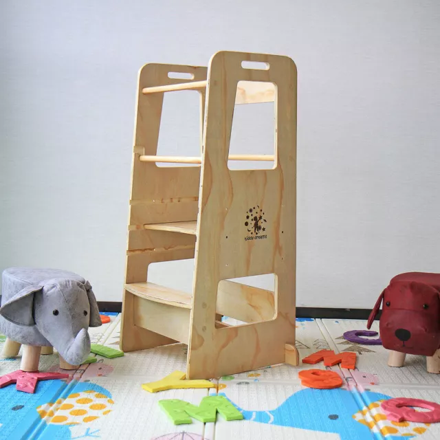 TORRE DI APPRENDIMENTO per Bambini learning tower montessori EUR 97,89 -  PicClick IT