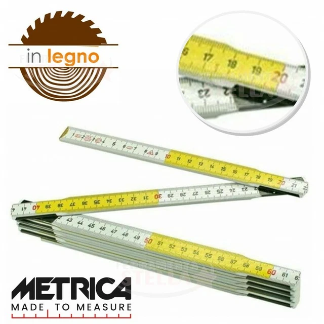 Metro In Duralluminio 1 MT. – 20109 Metrica