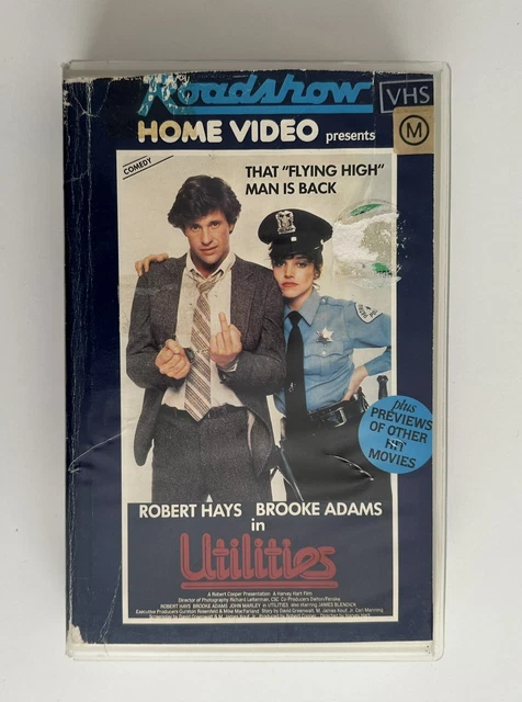 UTILITIES [VHS] ROADSHOW Home Video Big Box Ex-Rental Tape Comedy 1983 ...