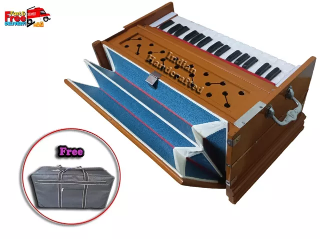 Harmonium 4 Stopper Double Bellow 32 Key High Class Sound Musical Instruments