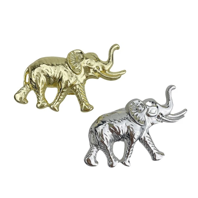 Práctica manija de muebles armarios botones molde de elefante recubrimiento multicapa
