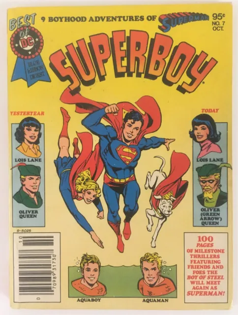 Best of DC Blue Ribbon Digest #7  Superboy, Supergirl - FN/VF 7.0