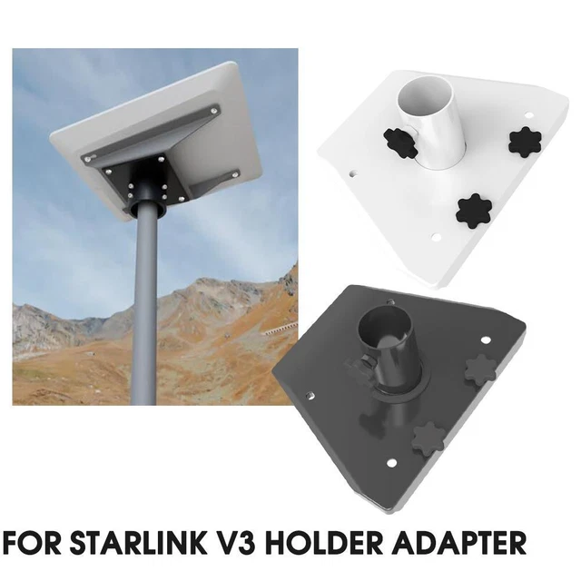 FOR STARLINK GEN 3 Pipe Adapter Standard Dish Starlink Pole Mount( 77.