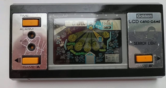 VINTAGE 1983 RARE GAKKEN - SEARCH LIGHT - LCD game - (Very Good