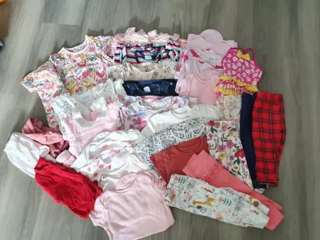 Baby Girls Clothes Bundle 3-6 months Mix of brands