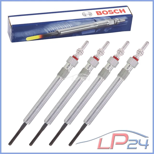 4X Bosch Bougie De Préchauffage Duraterm Glp194 Pour Audi A3 08-12 8V  1.6 2.0