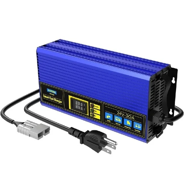 24V Fork Lift Battery Charger 30A Fully-Automatic 24V Forklift Battery Charger