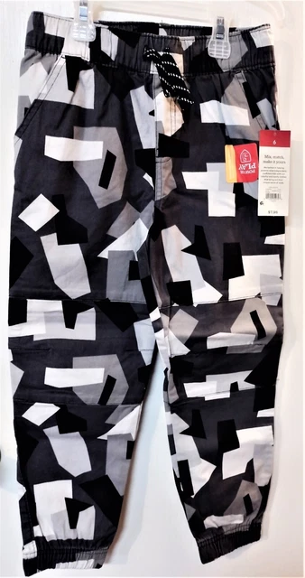 New 365 Kids Garanimals Geometric Print Pants-Youth SZ 6