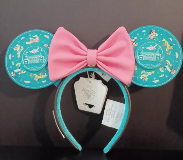 RUN DISNEY 2024 Minnie Mouse Ears Glow In The Dark Half Marathon