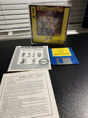 BATTLE ISLE CBM Commodore AMIGA 500 600 1200 2000 3000 4000 manuale di istruzioni 