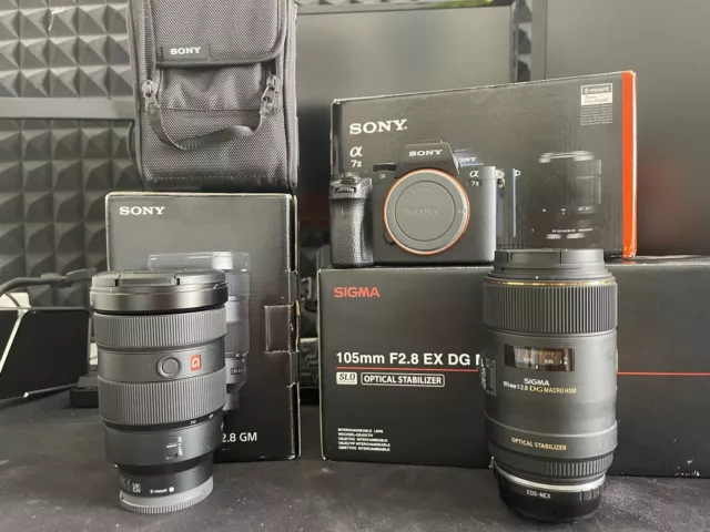 Lotto Sony, Sony a7II, Sony fe 24/70