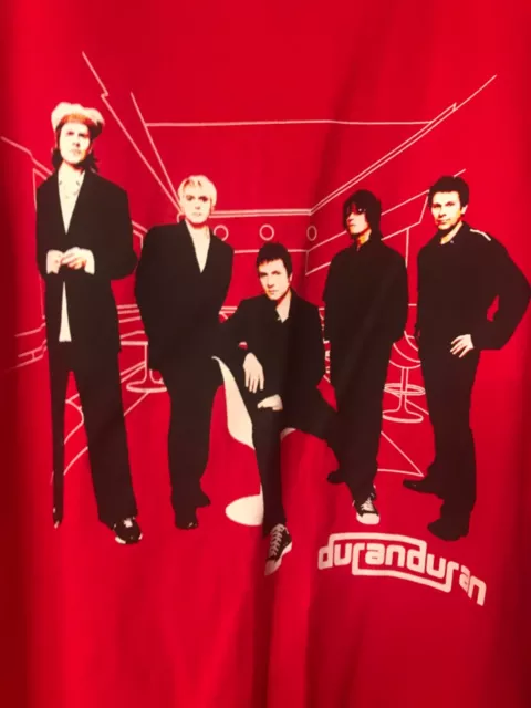 DURAN DURAN-Australian Tour Tee with Back Print On Back LIKE NEW (L) RARE!!!