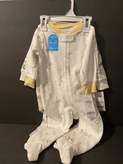 Carters Baby 2 Piece Long Sleeve One Piece Set Infant Size 6 Months Multicolor
