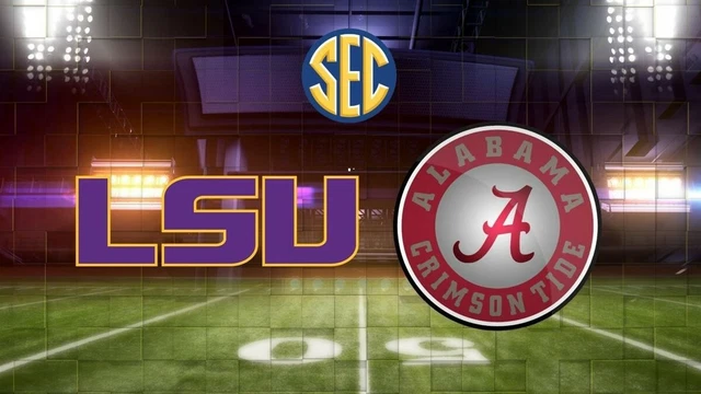 Three Alabama vs. LSU Football Tickets - $85 each Or best offer SS11,Row 14