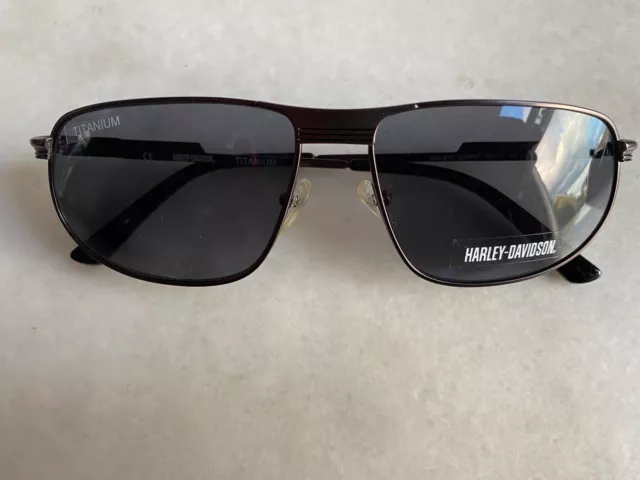 Harley Davidson Black Titanium Sunglasses