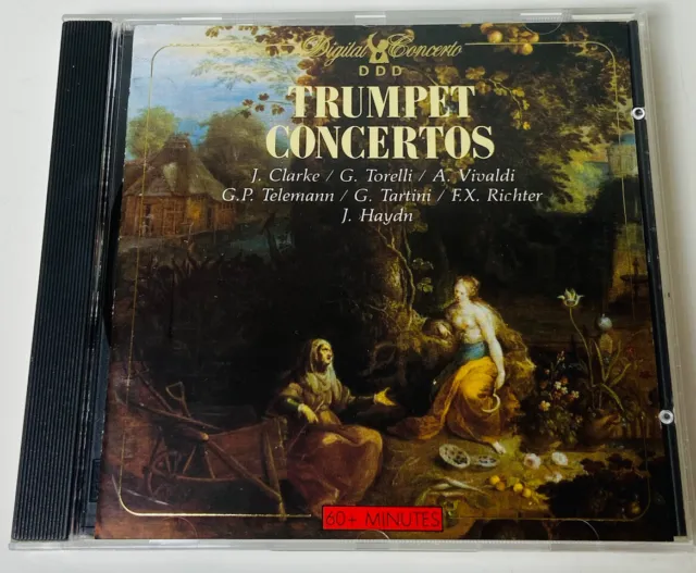 Trumpet Concertos(Vivaldi,Haydn,Richter,Tartini,Telemann,Torelli & Clarke) CD