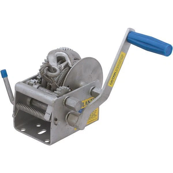 Atlantic Winch 10:1/5:1/1:1 7.5m x 6mm Cable with Snap Hook