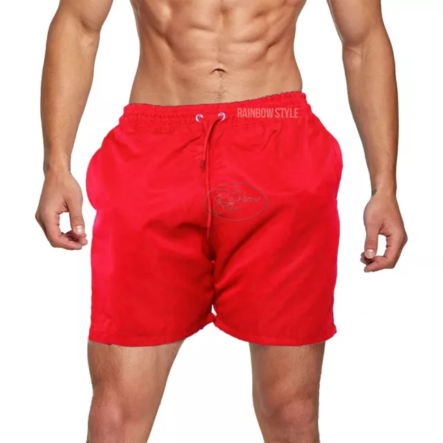 MENS GYM SHORTS Elasticated Football Jogging Running Sports Holiday Beach  SILVER £7.49 - PicClick UK