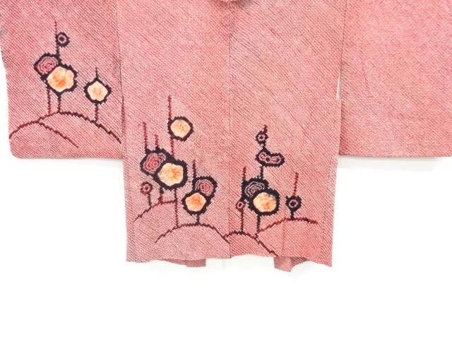 6809289: Japanese Kimono / Antique Haori / All Shibori / Abstract Pattern