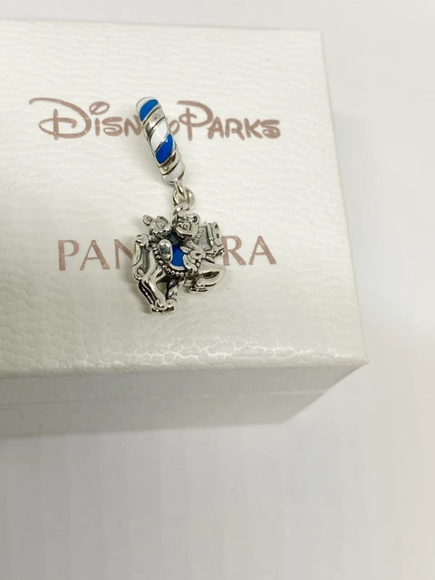 GENUINE PANDORA DISNEY Parks Mickey Minnie Carousel Dangle Charm