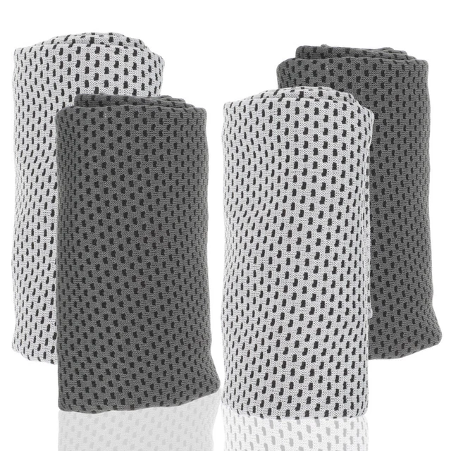 4 Pcs Quick- Drying Towel Sports Cold Towel Camping Towel Yoga