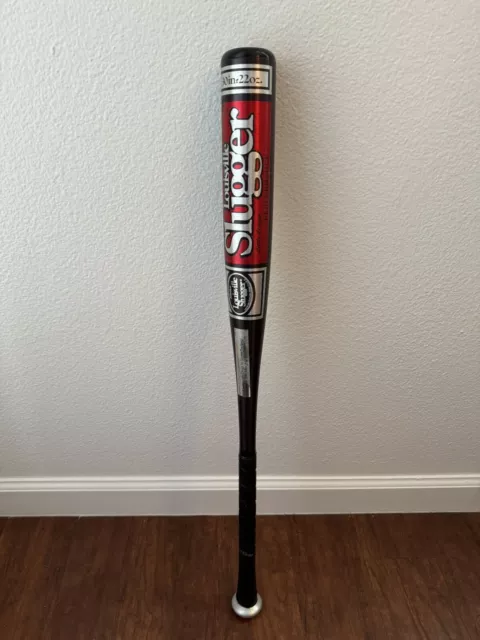 Louisville Slugger A100LL 30/22 Powerized Baseball Bat Black 2 1/4” Barrel