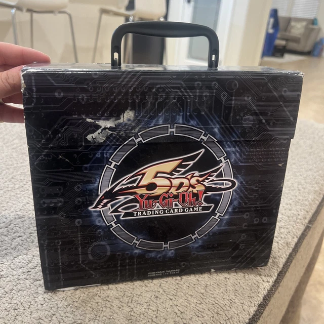 YUGIOH CARD STORAGE Carrying Case Triple Deck Box Lunchbox Black &Red Zexal  Art $34.99 - PicClick