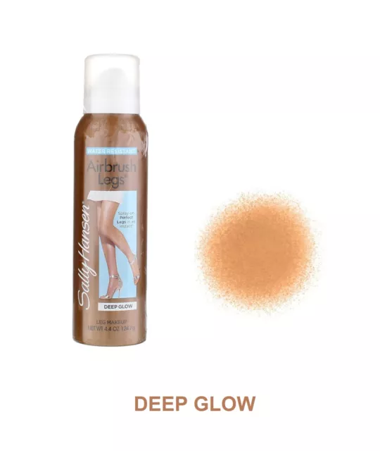 Maquillaje para piernas, agua y transferencia aerógrafo Sally Hansen resistente al agua y a la transferencia