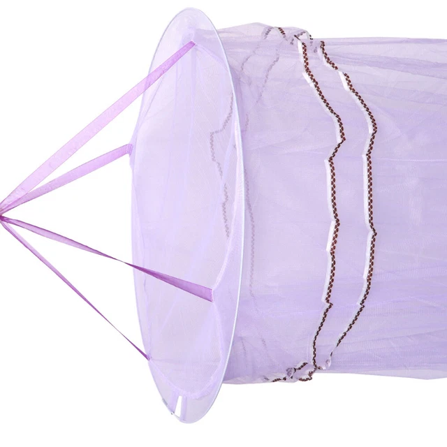 Net Round Dome Breathable Bed Curtain Crib Netting Cradles Beds