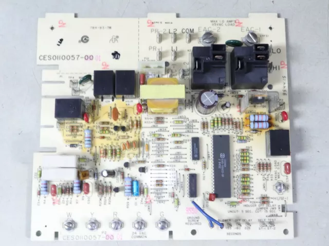 Carrier Bryant CES0110057-01 CESO110057-01 HVAC Furnace Control Circuit Board