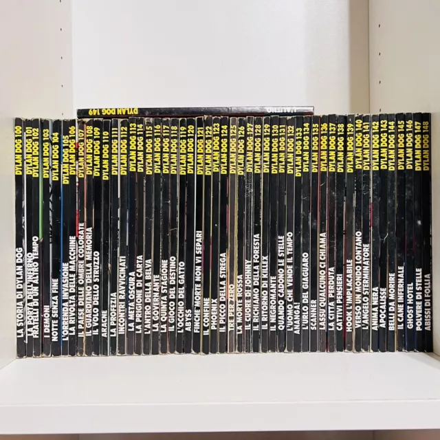 Dylan Dog 100/149 Sequenza Completa Prima Edizione Fumetti Bonelli 1^ Lotto Sbe