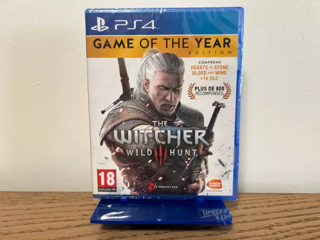 THE WITCHER 3 WILD HUNT Game of the Year Edition GOTY - PS4 - Neuf sous blister