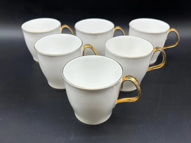 Royal Albert Val D'or Mugs(Set of 6) Bone China England