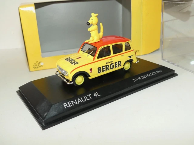 Norev 1/43 Renault 4L Berger Pichet - Caravane Publicitaire Tour De France 1993