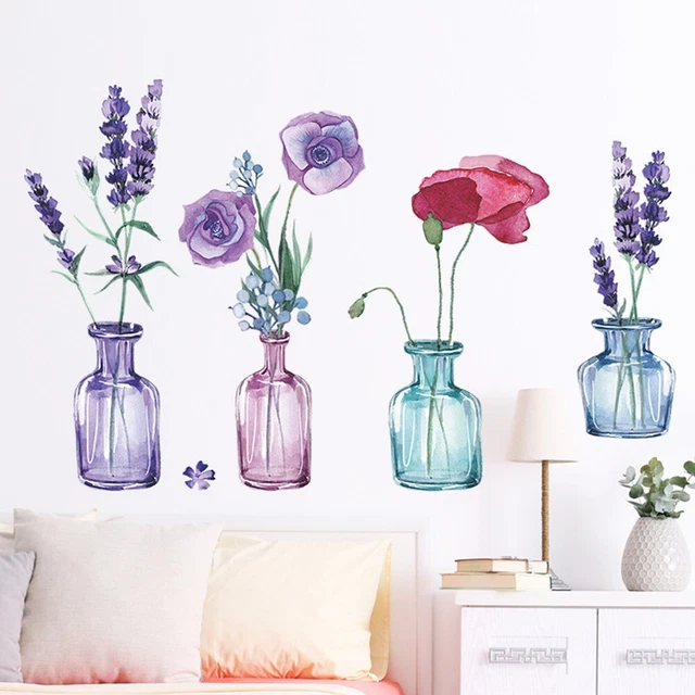 Nuevo Práctico Pegatina de Pared Autoadhesivo Hogar Desmontable Decoración de Salón