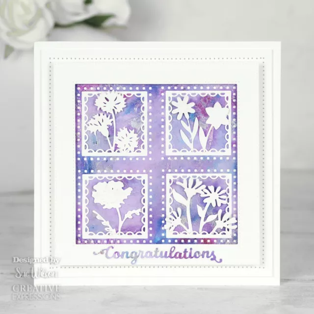 Creative Expressions Craft Dies By Sue Wilson-Square Collection Square Aperture