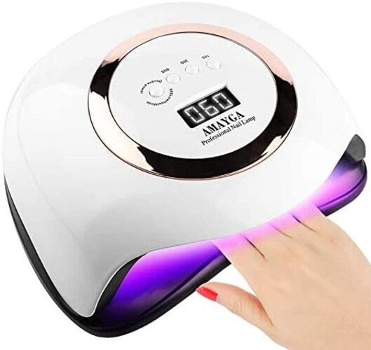 Lampe UV Sèche Ongle LED Séchoir Professionnel Automatique Chauffe Tous Les Gels