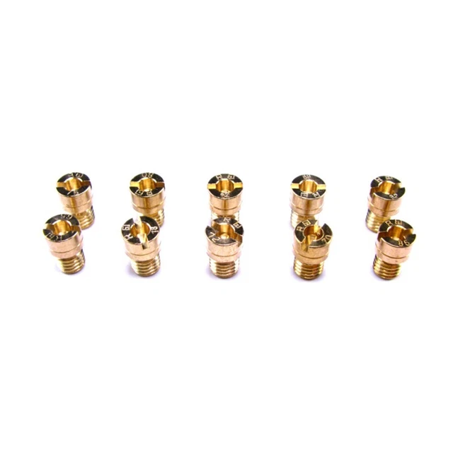 Parti ugello di ricambio 138-160 M5 6 mm x 9 mm ingresso carburatore per Keihin CVK utile