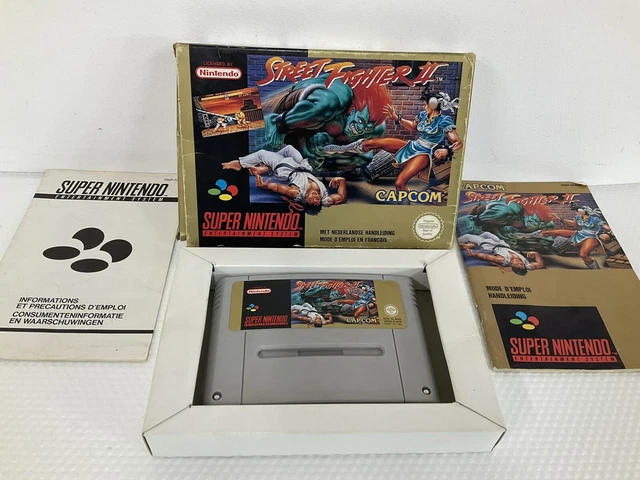 snes super nintendo Street Fighter 2