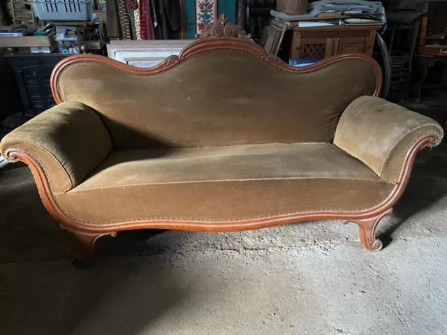 Biedermeier Sofa Antik