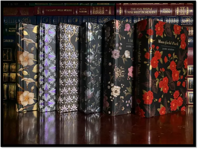 Jane Austen 6 Vol. Set New Ultimate Gift Edition Hardcovers Gilt Edges Pride +++