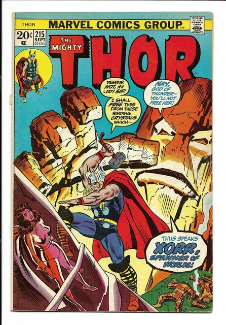 The Mighty Thor  #215  (   Fn   6.0  )  215Th  Issue  God Of Thunder