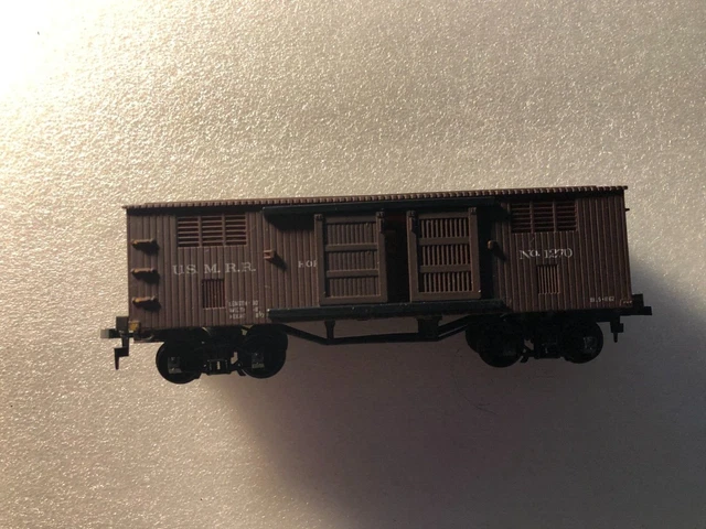 Ho Scale, Us Mrr Box Car! Looky!