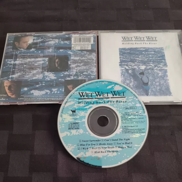 Wet Wet Wet  ‎– Holding Back The River - CD