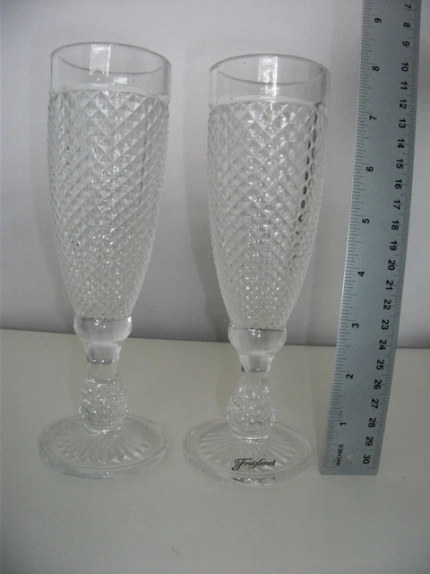 FREIXENET LIMITED EDITION Hobnail glass prosecco/champagne Flutes x 2 £ ...