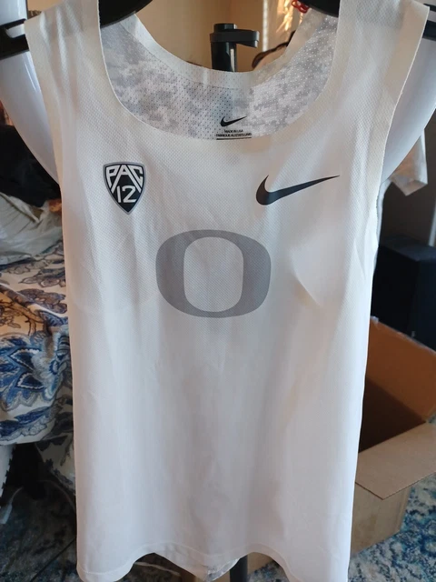 Nike Oregon Ducks Team Issued Track & Field Women's Sz Xs  SINGLET TOP Pac12