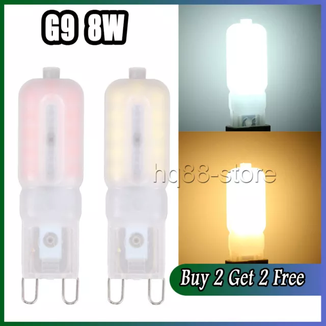 G9 LED 8W =80W Capsule Light Bulb True Replacement For G9 Halogen Light Bulbs